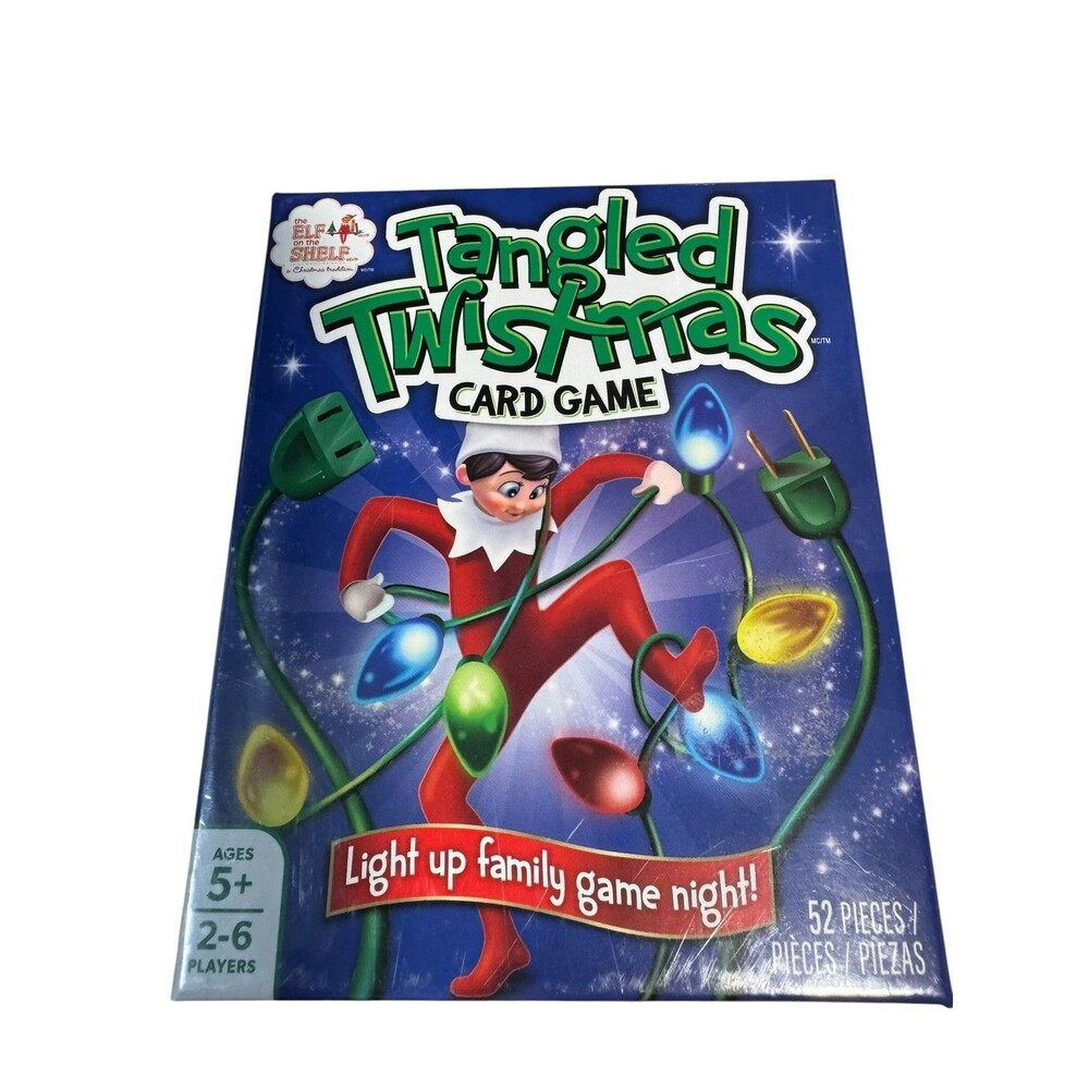 The Elf On The Shelf TANGLED TWISTMAS Card Game New